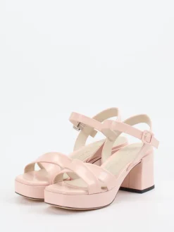 – Plateau-Sandalette aus Hochglanzleder*Konstantin Starke Clearance