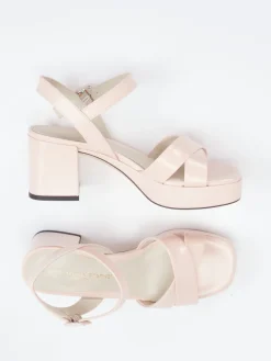 – Plateau-Sandalette aus Hochglanzleder*Konstantin Starke Clearance