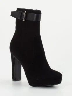 Damen Konstantin Starke – Plateau-Stiefelette aus Veloursleder