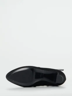 Damen Konstantin Starke – Plateau-Stiefelette aus Veloursleder