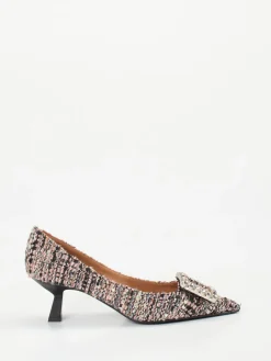 – Pumps aus Bouclé-Textil in Rosé*Konstantin Starke New