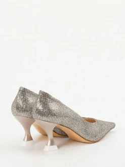 Damen Konstantin Starke – Pumps aus Metallicleder goldfarben