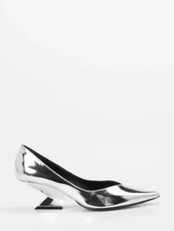 Damen Konstantin Starke – Pumps aus Metallicleder