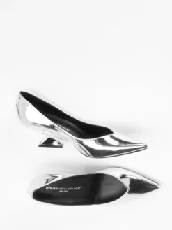 Damen Konstantin Starke – Pumps aus Metallicleder