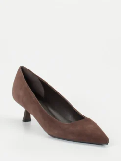 Damen Konstantin Starke – Pumps aus Veloursleder schoko