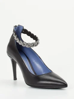 – Pumps aus Kalbleder mit Strassriemen*Konstantin Starke Discount