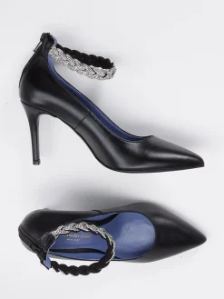 – Pumps aus Kalbleder mit Strassriemen*Konstantin Starke Discount