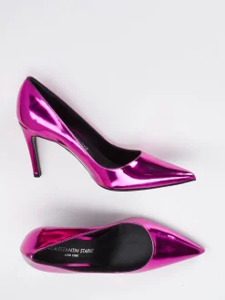 Damen Konstantin Starke – Pumps aus Metallicleder