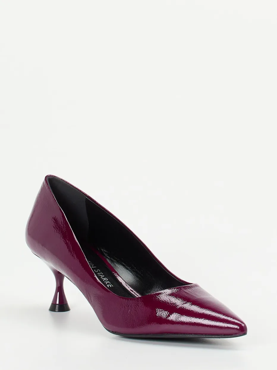 – Pumps aus Lackleder in Bordeaux*Konstantin Starke New