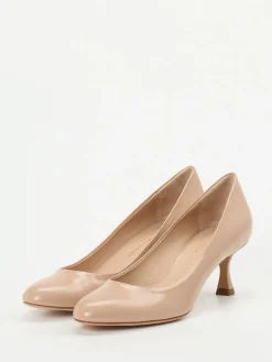 – Pumps aus Hochglanzleder in Nude*Konstantin Starke New