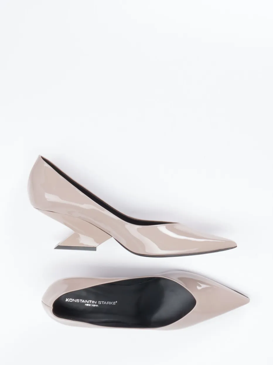 Damen Konstantin Starke – Pumps aus Lackleder Rosé