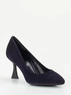 Damen Konstantin Starke – Pumps aus Veloursleder tiefdunkel