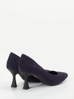 Damen Konstantin Starke – Pumps aus Veloursleder tiefdunkel