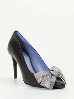 – Pumps aus Kalbleder mit Strassschleife*Konstantin Starke Sale