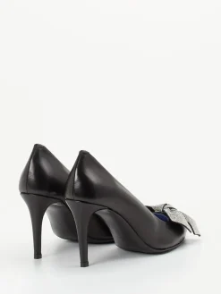 – Pumps aus Kalbleder mit Strassschleife*Konstantin Starke Sale