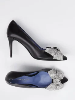 – Pumps aus Kalbleder mit Strassschleife*Konstantin Starke Sale