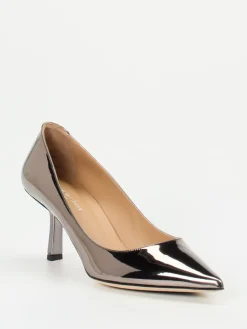 – Pumps aus Metallicleder Anthrazit*Konstantin Starke Hot