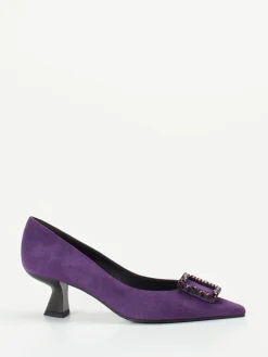 – Pumps aus Veloursleder Violett*Konstantin Starke Hot