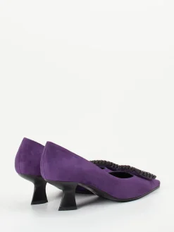 – Pumps aus Veloursleder Violett*Konstantin Starke Hot
