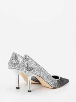 – Pumps aus Metallicleder in Silber*Konstantin Starke