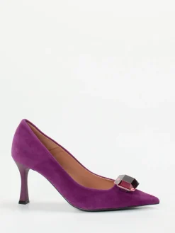 Damen Konstantin Starke – Pumps aus Veloursleder Violett