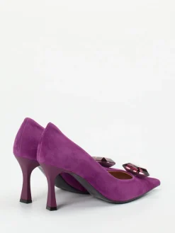 Damen Konstantin Starke – Pumps aus Veloursleder Violett