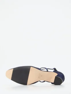 Damen Konstantin Starke – Pumps aus Metallicleder Dunkel