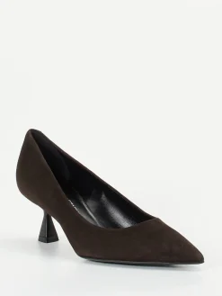 – Pumps aus Veloursleder Dunkel*Konstantin Starke Online