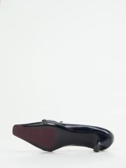 Damen Konstantin Starke – Pumps aus Hochglanzleder Dunkel