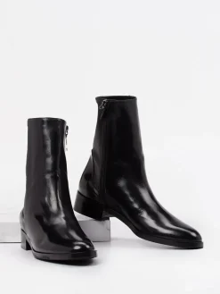 Damen Konstantin Starke – Reißverschluss-Stiefelette aus Lammleder