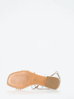 Damen Konstantin Starke – Riemchensandale aus Metallicleder