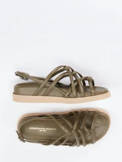 – Riemchensandale aus Lammleder*Konstantin Starke