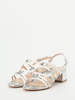 Damen Konstantin Starke – Riemchensandale aus Metallicleder