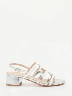 Damen Konstantin Starke – Riemchensandale aus Metallicleder