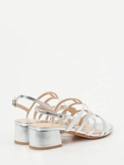 Damen Konstantin Starke – Riemchensandale aus Metallicleder