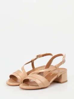 – Sandalette aus Lackleder Nude-Rosé*Konstantin Starke Outlet