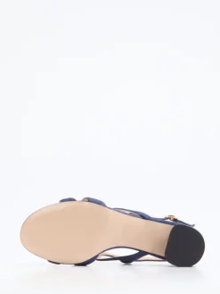 Damen Konstantin Starke – Sandalen aus Veloursleder Tinten