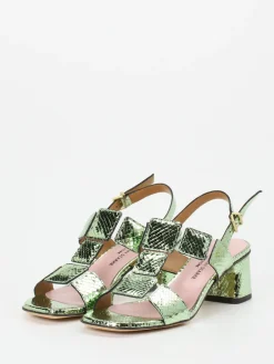 – Sandale aus Metallicleder mint*Konstantin Starke Clearance