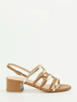 Damen Konstantin Starke – Sandalette aus Metallicleder