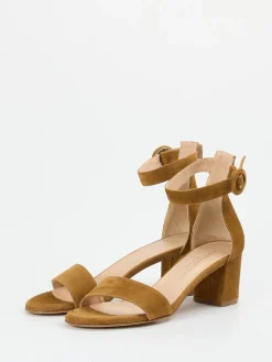 – Sandalette aus Veloursleder cognac*Konstantin Starke Clearance