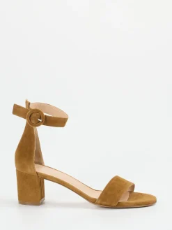 – Sandalette aus Veloursleder cognac*Konstantin Starke Clearance