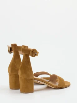 – Sandalette aus Veloursleder cognac*Konstantin Starke Clearance