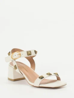 – Sandalen aus Lammleder cremeweiß*Konstantin Starke New