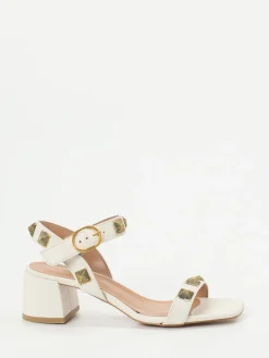 – Sandalen aus Lammleder cremeweiß*Konstantin Starke New