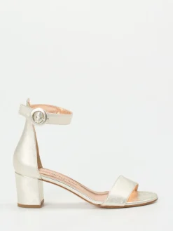 – Sandalen aus Metallicleder champagner*Konstantin Starke Best