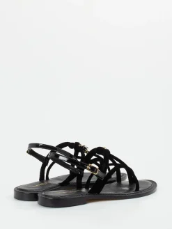 – Sandaletten aus Textil in*Konstantin Starke