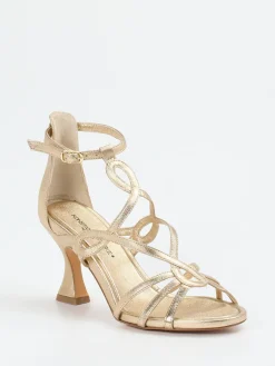 – Sandaletten aus Metallicleder farben*Konstantin Starke Sale