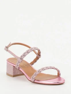 Damen Konstantin Starke – Sandalette aus Metallicleder