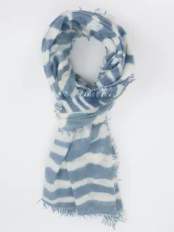 Damen Konstantin Starke – Schal aus Wolle in Jeans