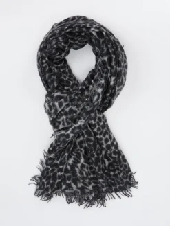 – Schal aus Kunstfaser mit Leoprint*Konstantin Starke Online
